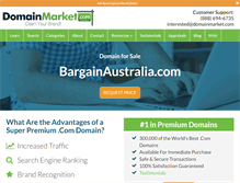 Tablet Screenshot of bargainaustralia.com